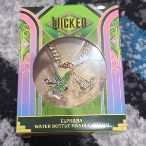 Elphaba Green Enamel Charm water bottle Official Style